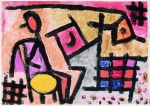 時代遅れの産業 作： Paul Klee
