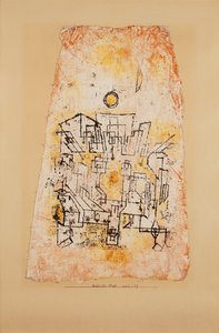 アラビアンシティ; アラビア語の都市 作： Paul Klee
