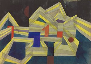 建築、透明構造、1921年。