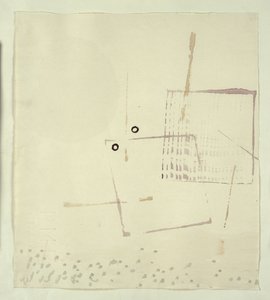 ここにも顔 作： Paul Klee
