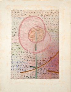 開花、1934年。 作： Paul Klee