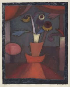 flor de outono 作： Paul Klee