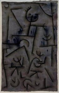 赤ワインのバカナル 作： Paul Klee