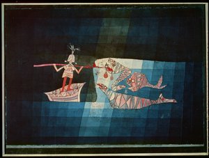 コミック ファンタスティック オペラ「船乗り」の戦闘シーン 作： Paul Klee