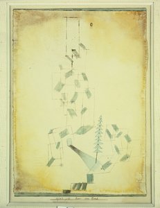 construção no riacho 作： Paul Klee