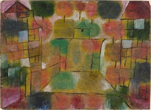 木と建築――リズム 作： Paul Klee