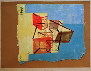 ビルドアップ銀行 作： Paul Klee