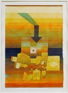 影響を受けた場所 作： Paul Klee