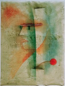 衣装を着たの肖像 作： Paul Klee