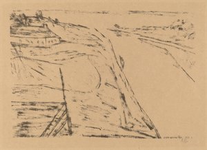 川の眺め 作： Paul Klee