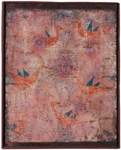 Sinisiipiset linnut 作： Paul Klee