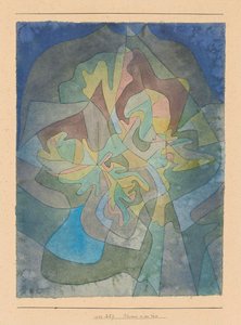 花瓶の中の花1929年の花瓶の花 作： Paul Klee