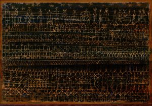 忠実な城 作： Paul Klee