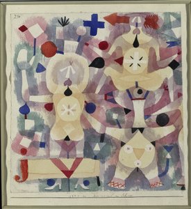 雪のカーニバル 作： Paul Klee