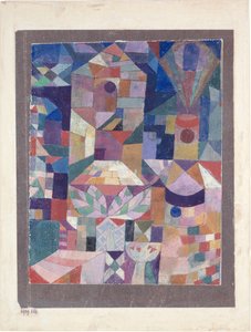 キャッスル ガーデン、1919 年。 作： Paul Klee