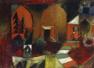 隠者としての子供。 隠者としての子供 作： Paul Klee