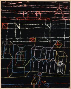 市の子供たち 作： Paul Klee