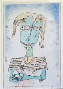 Christian Sectionarian (öljy kankaalle 作： Paul Klee