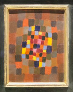 カラフルな花壇 (buntes Beet) 作： Paul Klee