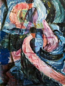 Rakentaminen vesiputouksen alla, risteys 作： Paul Klee