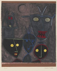 悪魔の人形、1929 作： Paul Klee
