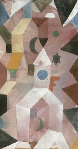 チャペル、1917年。 作： Paul Klee