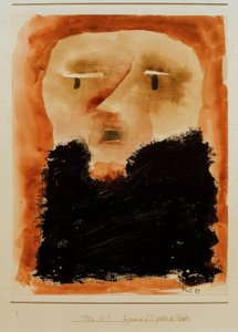 グロテスクな劇場の置物 作： Paul Klee
