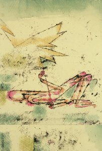 稲妻の閃光 作： Paul Klee