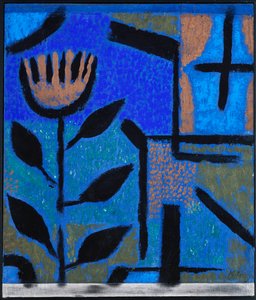 「夜の花」 1938年（絵画） 作： Paul Klee