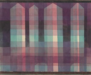 フォータワーズ、1923年。 作： Paul Klee