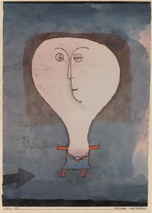 少女の恐怖、1922。