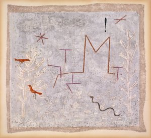 ガーデンゲートK、1932年。 作： Paul Klee