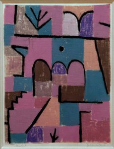 東洋の庭 作： Paul Klee