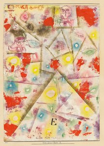 記念シートE、1924年。 作： Paul Klee