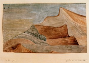 南の地形 作： Paul Klee