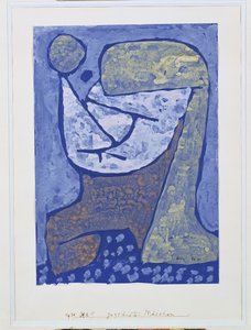 ズチディネの女の子 作： Paul Klee