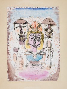 ギリシャと野蛮人、1920年。 作： Paul Klee