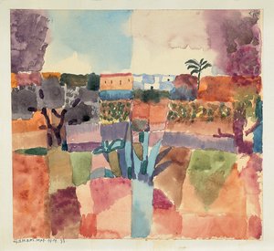 ハマメット、1914年。 作： Paul Klee