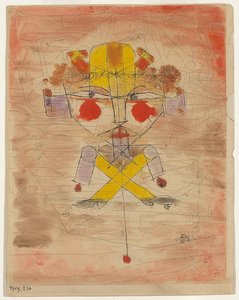 ジャンピング・ジャック。 1919 作： Paul Klee