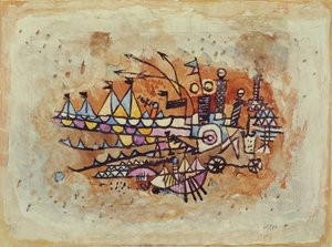 ハーバーシーン 作： Paul Klee