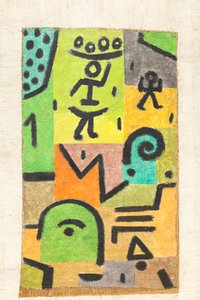 colheita de limões 作： Paul Klee