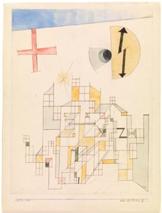 Haus der Firma Z (House of Firm Z) 作： Paul Klee