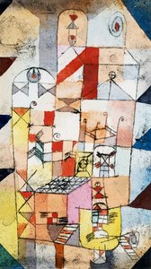 Interior da casa, c.1919 作： Paul Klee