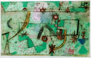 バッハスタイル 作： Paul Klee