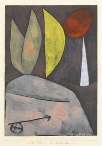 位置している。 作： Paul Klee