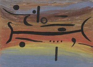 楽器、1938年。 作： Paul Klee