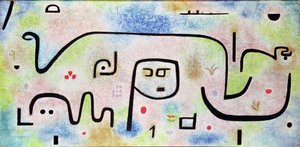 ダルカマラ島 作： Paul Klee