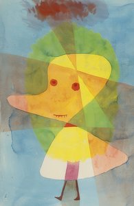 小さな庭の精神。 1929 作： Paul Klee