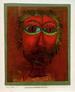 有名な強盗の頭 作： Paul Klee