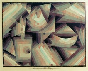 クリスタルグラデーション 作： Paul Klee